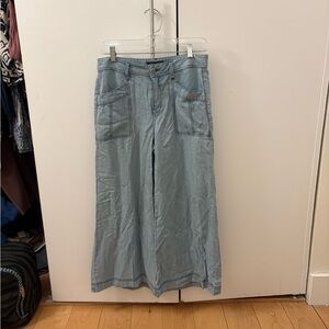 Level 99 Women's Blue Wide-Leg Jeans - Size 27